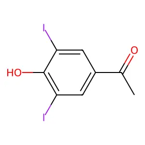 1-(4-Hydroxy-3,5-diiodophenyl)ethanone structure