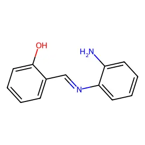 N-(2-hydroxybenzal)-o-phenylenediamine structure