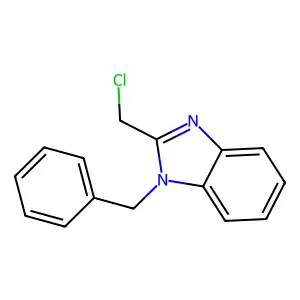 1-Benzyl-2-chloromethyl-1H-benzoimidazole structure