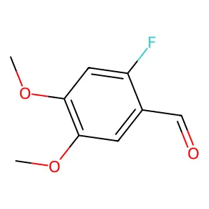2-Fluoro-4,5-dimethoxybenzaldehyde structure