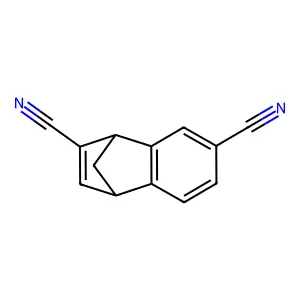 1,4-Methanonaphthalene-2,7-dicarbonitrile,1,4-dihydro- structure