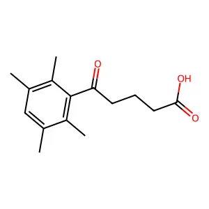 5-(2,3,5,6-四甲基苯基)-5-氧代戊酸 structure