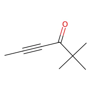 Hex-4-yn-3-one, 2,2-dimethyl- structure