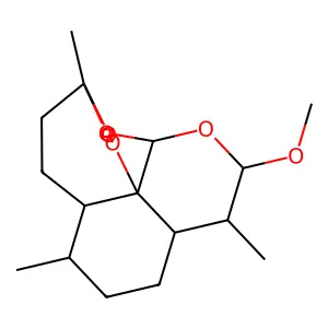 α-蒿甲醚 structure