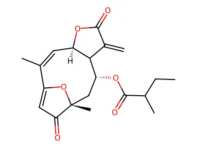Furanohelianolide structure