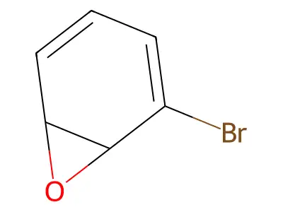 2-Bromo-7-oxabicyclo(4.1.0)hepta-2,4-diene structure