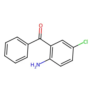 2-Amino-5-chlorobenzophenone structure