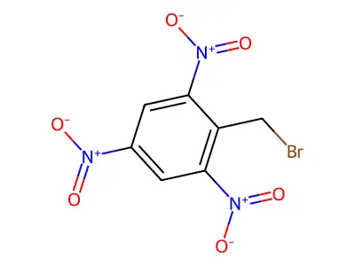 2,4,6-Trinitrobenzyl bromide structure