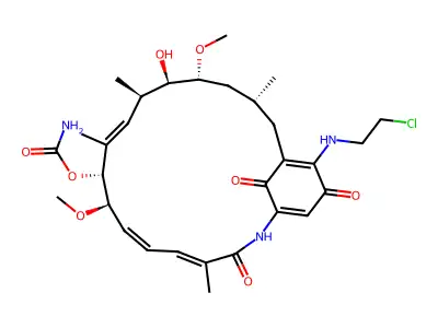 Geldamamycin derivative structure