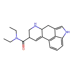 (8I+/-lpha)-9,10-Didehydro-N,N-diethylergoline-8-carboxamide structure