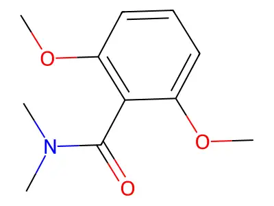 2,6-dimethoxy-N,N-dimethylbenzamide structure