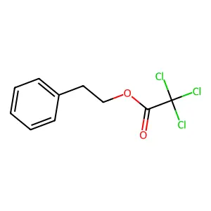 2-Phenylethyl trichloroacetate structure