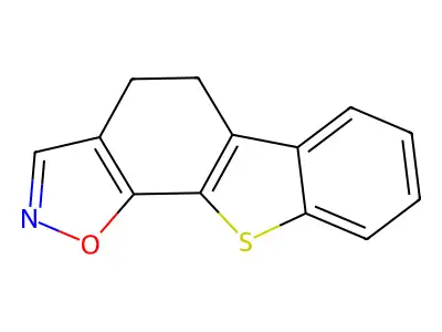 4,5-二氢-[1]苯并噻吩并[3,2-g][1,2]苯并噁唑 structure