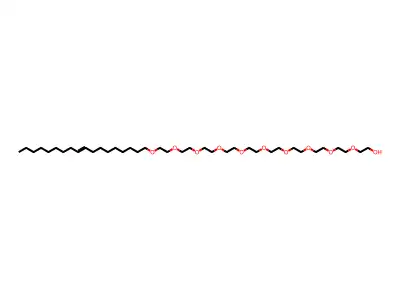 3,6,9,12,15,18,21,24,27,30-Decaoxaoctatetracont-39-en-1-ol structure