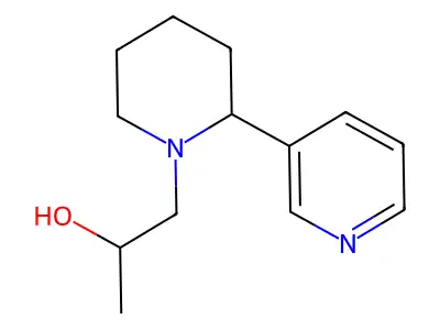 N-(beta-Hydroxypropyl)anabasine structure