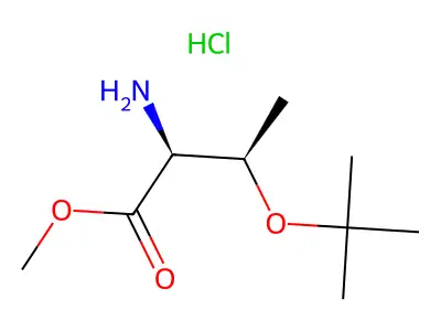 Methyl L-threoninate hydrochloride structure