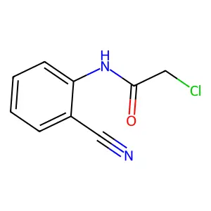 2-氯-N-(2-氰基苯基)乙酰胺 structure