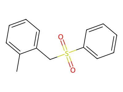 1-Methyl-2-[(phenylsulfonyl)methyl]benzene structure