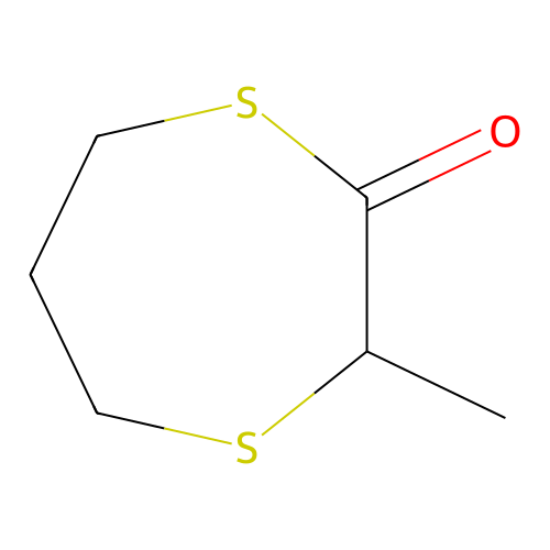 3-Methyl-1,4-dithiepan-2-one structure