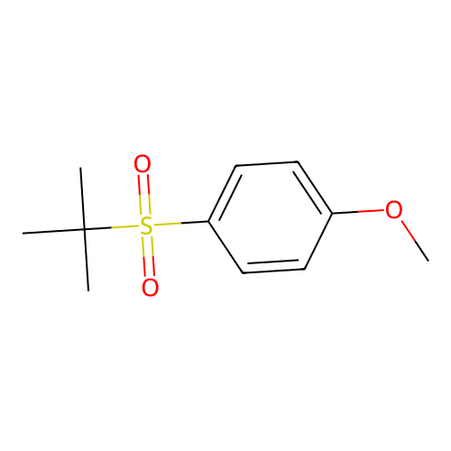 1-[(Tert-butyl)sulfonyl]-4-methoxybenzene structure