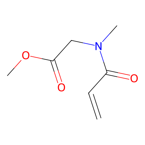 N-Acryloylsarcosine methyl ester structure