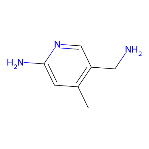 5-(Aminomethyl)-4-methylpyridin-2-amine structure