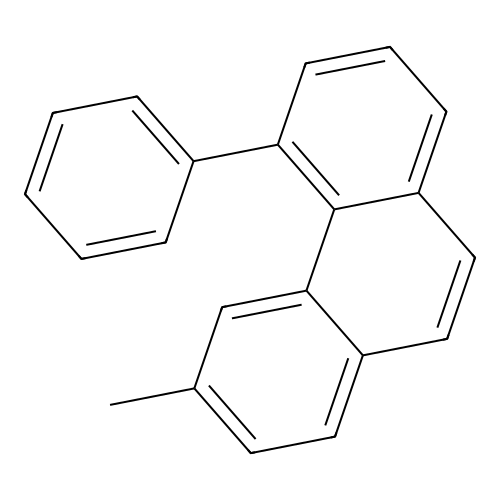3-Methyl-5-phenylphenanthrene structure