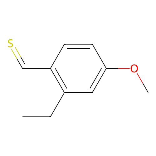 2-Ethyl-4-methoxythiobenzaldehyde structure