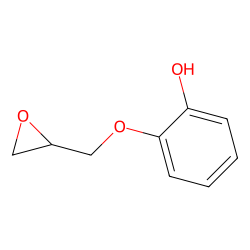 2-(Oxiran-2-ylmethoxy)phenol structure
