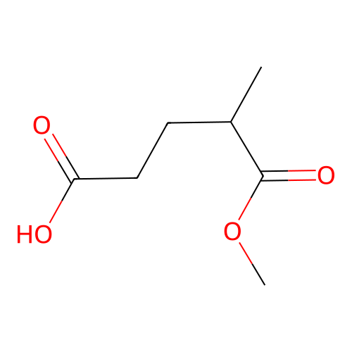 5-Methoxy-4-methyl-5-oxopentanoic acid structure