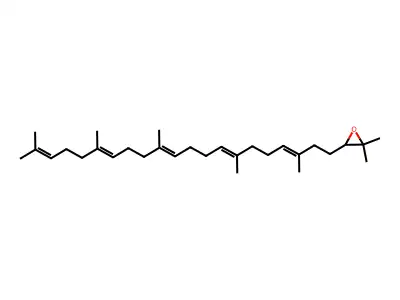 2,3-环氧鲨烯 structure
