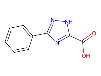 5-Phenyl-1H-1,2,4-triazole-3-carboxylic acid structure