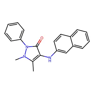Naphthopyrin structure
