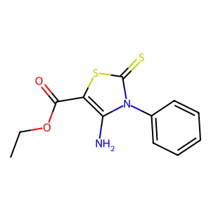 5-Pyrimidinecarboxylic acid, 4-amino-2-[(phenylmethyl)thio]-, ethyl ester structure