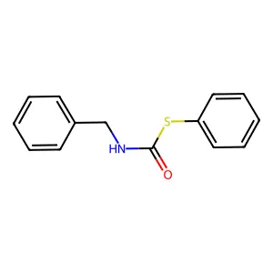 S-phenyl N-benzylcarbamothioate structure