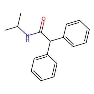 N-Isopropyl-2,2-diphenylacetamide structure