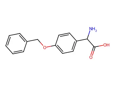 Amino-(4-benzyloxy-phenyl)-acetic acid structure