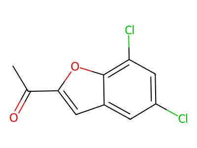 1-(5,7-Dichloro-2-benzofuranyl)ethanone structure