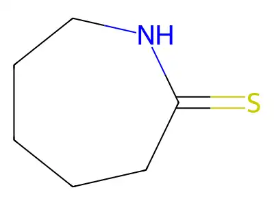 Thiocaprolactam structure