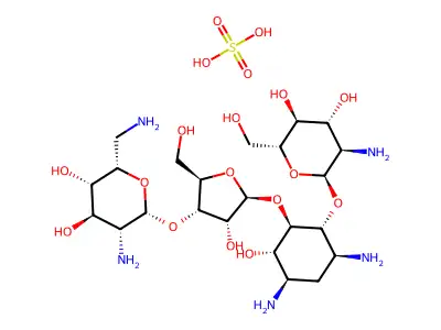 Paromomycin sulfate structure