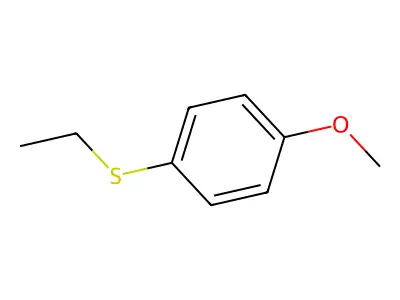 1-(Ethylsulfanyl)-4-methoxybenzene structure