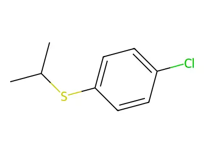 1-Chloro-4-(isopropylsulfanyl)benzene structure