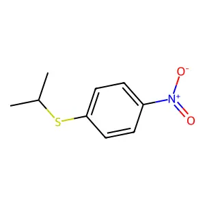 1-(Isopropylthio)-4-nitrobenzene structure