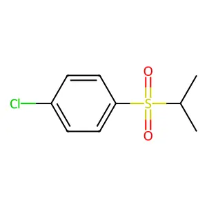 p-Chlorophenyl isopropyl sulfone structure