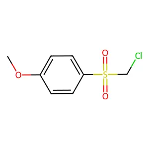 Anisole, p-[(chloromethyl)sulfonyl]- structure