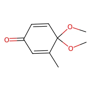 2,5-Cyclohexadien-1-one, 4,4-dimethoxy-3-methyl- structure