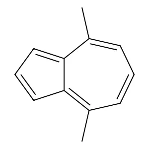 Azulene, 4,8-dimethyl- structure
