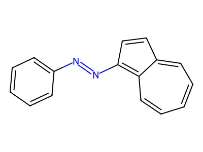 1-(1-Azulenyl)-2-phenyldiazene structure