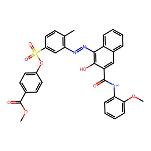 C.I. Pigment Red 119 structure