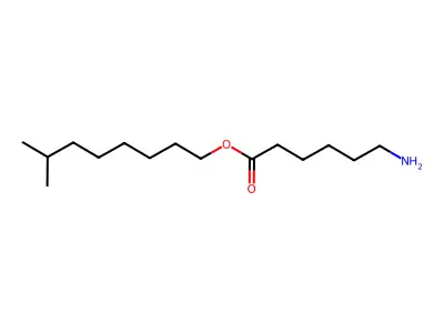 Hexanoic acid, 6-amino-, isononyl ester structure